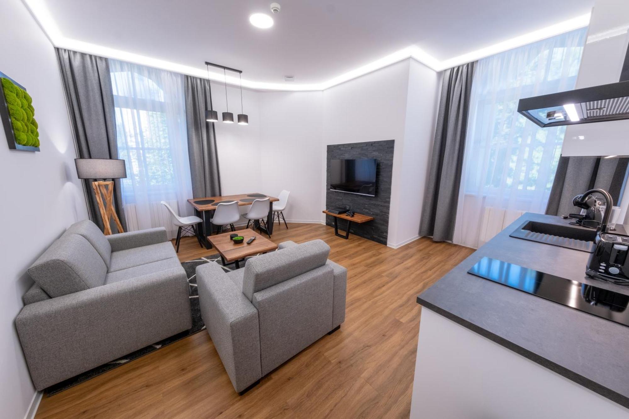 It Centrum Apartments Vrchlabí Oda fotoğraf
